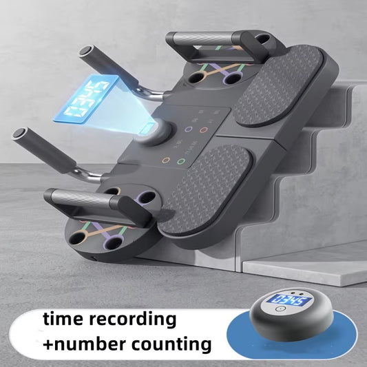 Multi Function Push up Board, Portable, Non-Slip, Push up Bar, Workout Training, Home Gym Equipment, Bodybuilding Fitness Sports